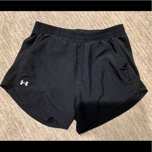 Black Womens Under Armour Shorts